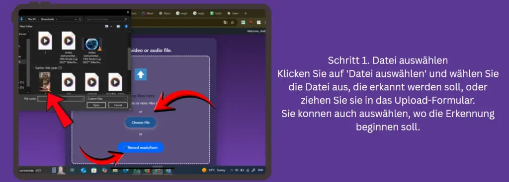 Schritt 1. Datei auswählen
