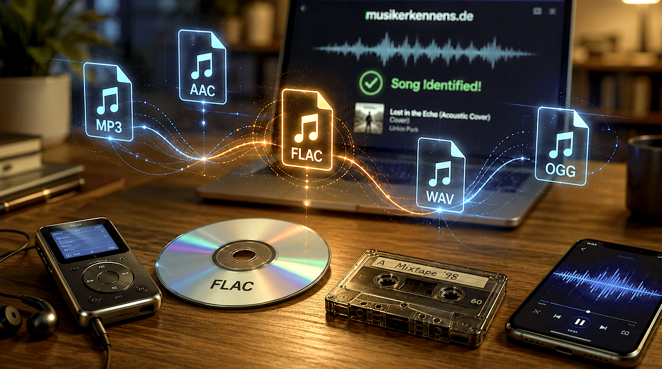 Welche Musikformate werden von unserem Tool unterstützt?